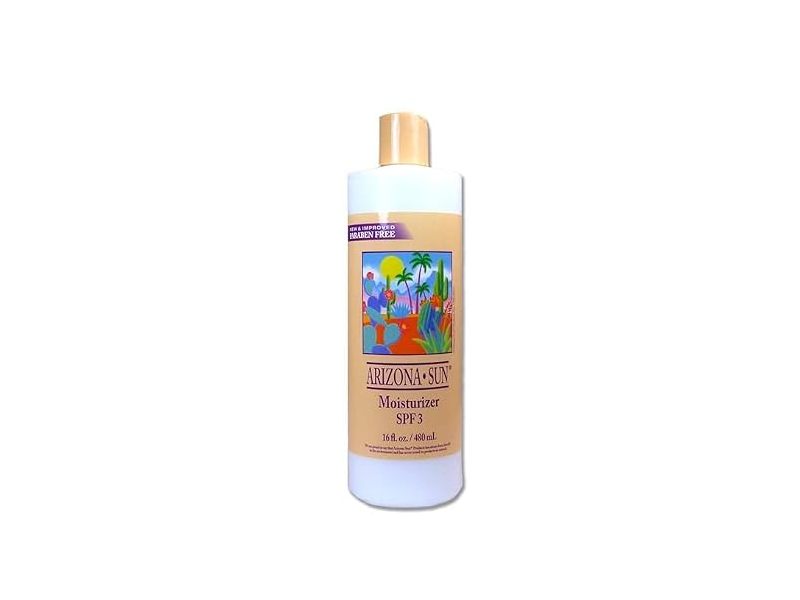 Arizona Sun Moisturizer, SPF 3, 16 fl oz/480 mL