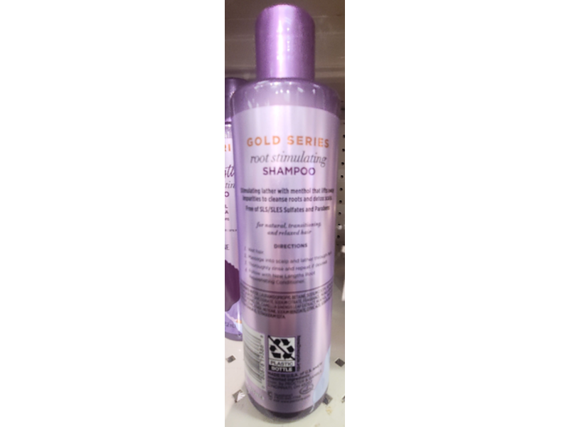 Pantene Gold Series New Lengths Root Stimulating Shampoo, Apricot Oil & Green Tea, 8.5 fl oz/252 mL