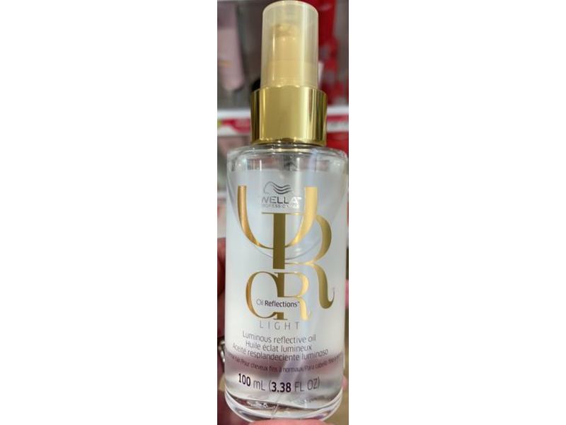 Wella Professionals Luminous Reflective Hair Oil, Light, 3.4 fl oz/100 mL