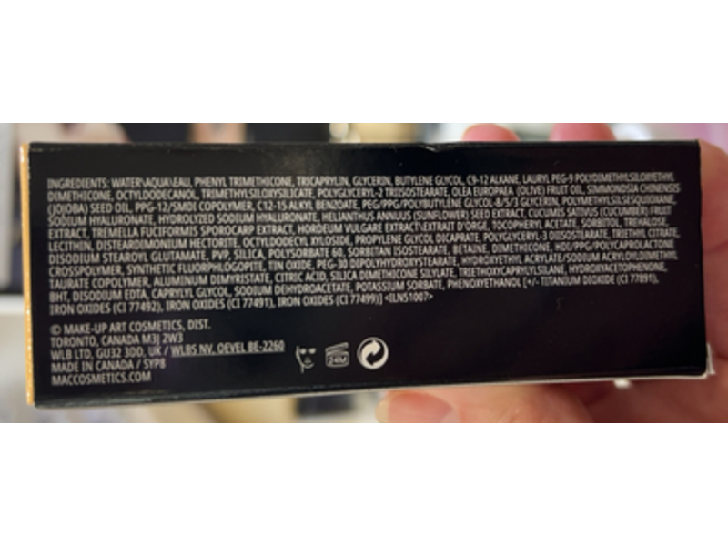 M.A.C Studio Radiance Serum - Powered Foundation, NC17, 1.0 fl oz/30 mL