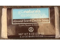 Vitacost Glonaturals Essentials Castile Soap, Almond, 4 oz/113 g, 2 Count - thumbnail 2