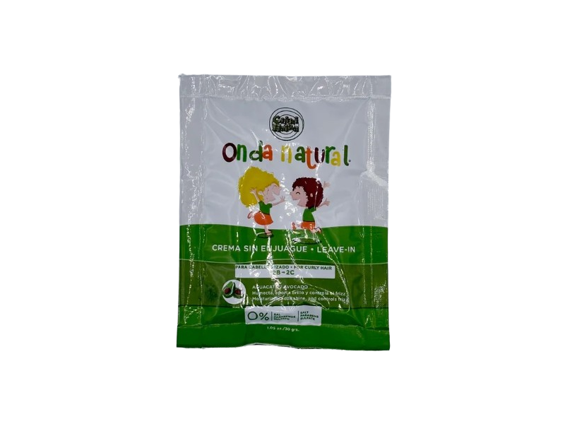 Onda Natural Chiki Halka Leave-In For Curly Hair, Avocado, 1.05 oz/30 g