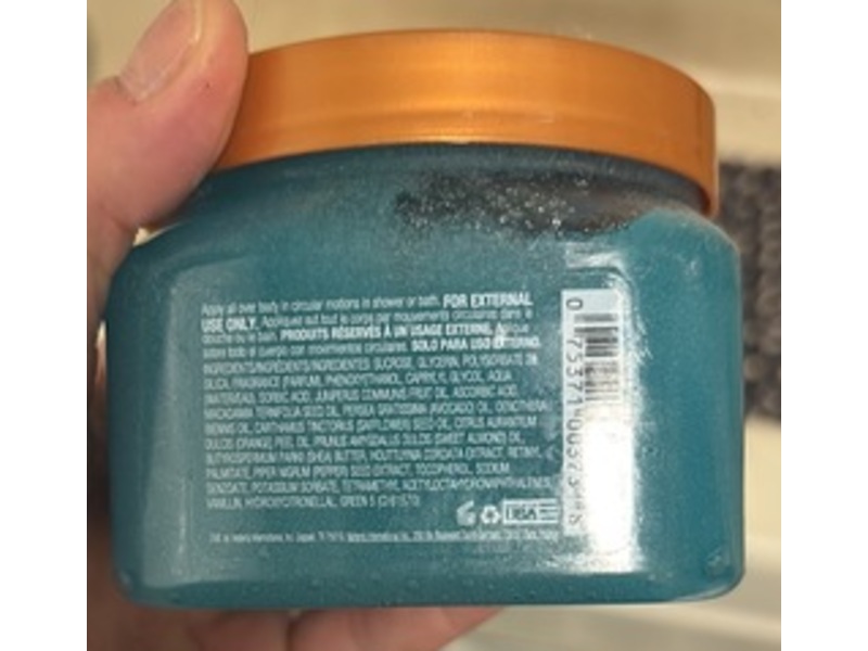 Tree Hut Shea Sugar Scrub, Blue Musk, 18 oz/510 g