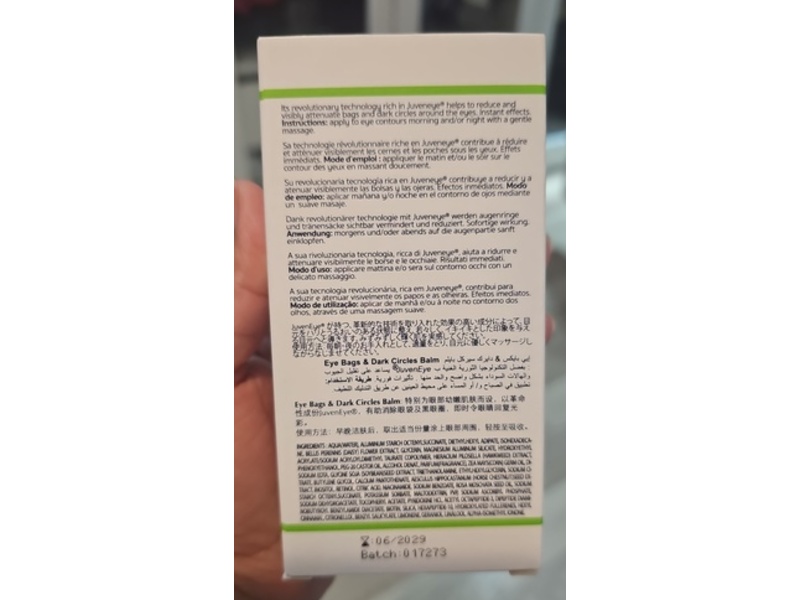 Selvert Thermal DermatoLogique Eye Bags & Dark Circles Balm,