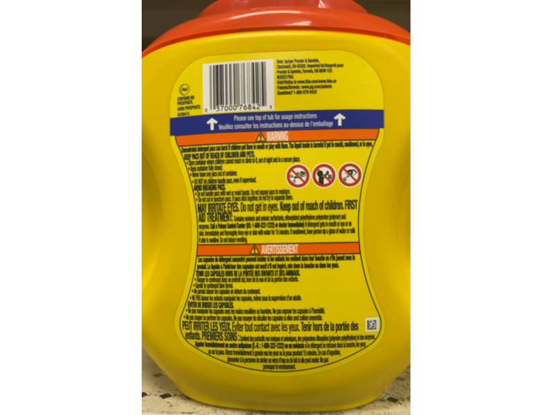 Tide Simply Pods Oxi Boost + Odor Defense Laundry Detergent PACS, Fresh Linen, 30 oz/874 g, 55 PACS