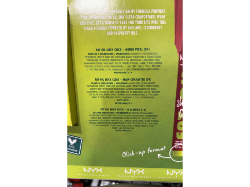 Nyx Professional Makeup Fat Oil Slick Click Trio Kit, 04 Going Viral + 01 Main Character + 11 In A Mood, 0.07 oz/2 g