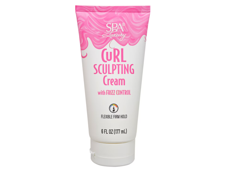 SPA Luxury Frizz Control Curl Sculpting Cream, 6 fl oz/177 mL