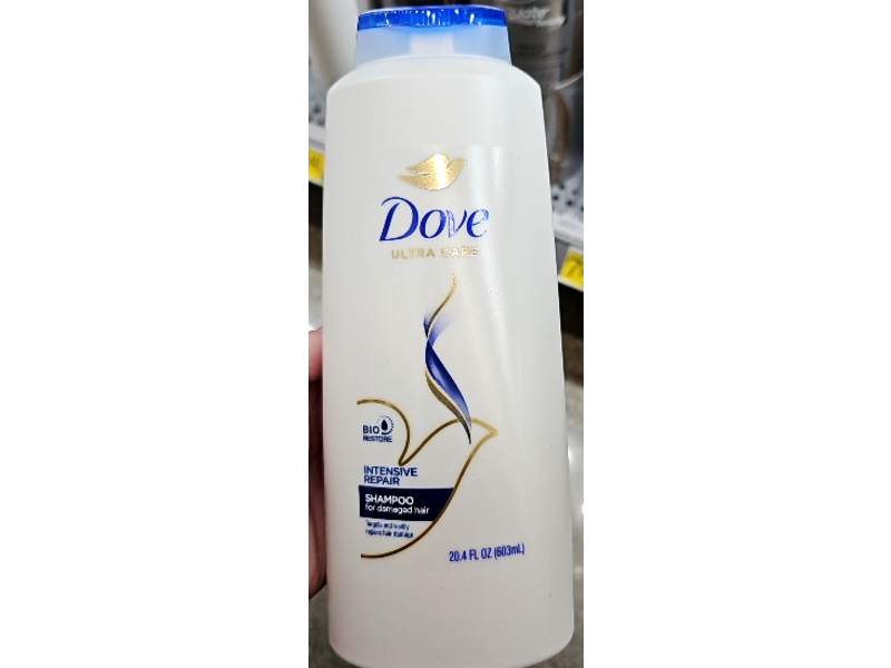Dove Ultra Care Intense Repair Shampoo, 20.4 fl oz/603 mL