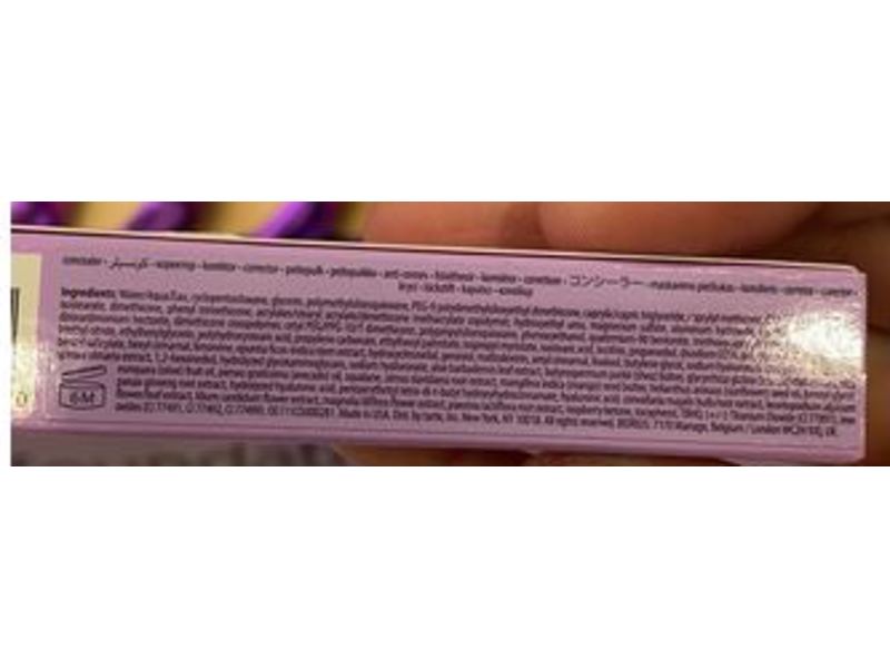 Tarte Shape Tape Ultra Creamy Concealer, 36S Medium-Tan Sand, 0.033 fl oz/1 mL