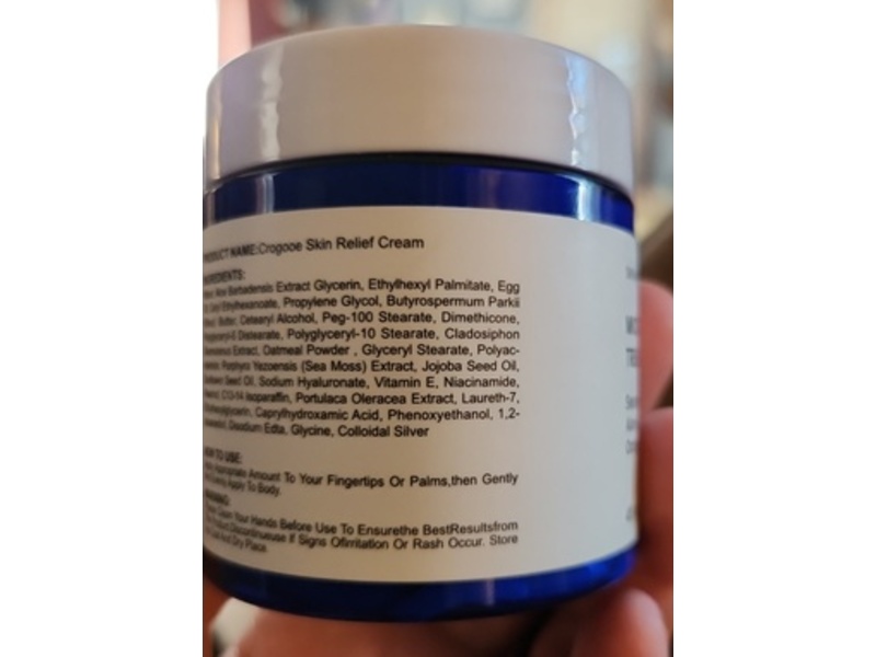Crogooe Skin Relief Cream, 4 fl oz