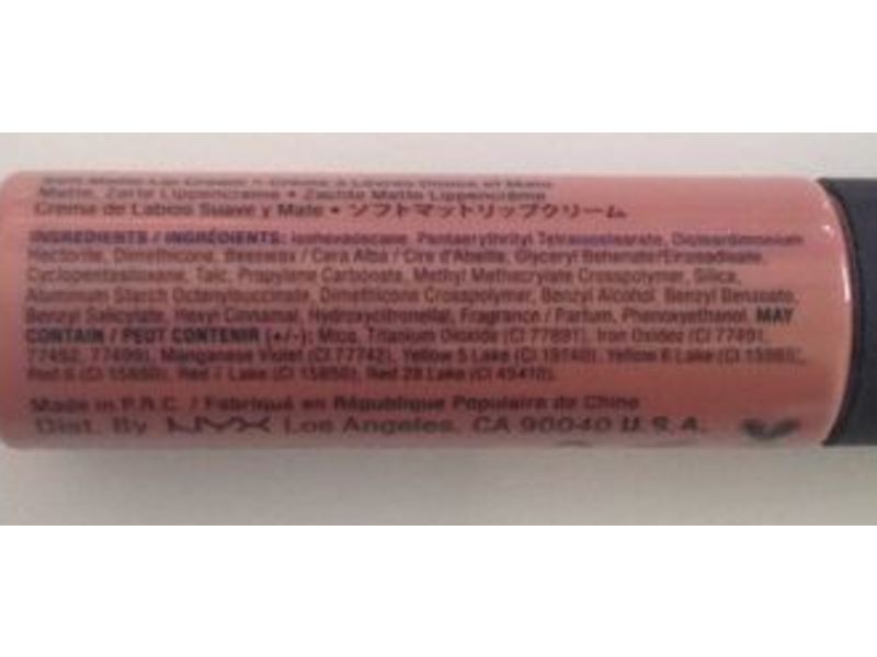 NYX Soft Matte Lip Cream, Stockholm, 0.27 fl oz