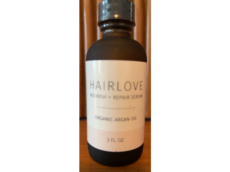 Hairlove Nourish + Repair Serum, Organic Argan Oil, 2 fl oz