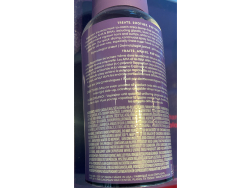 European Wax Center Ingrown Hair MIst, Treat, 2.53 oz/75 g