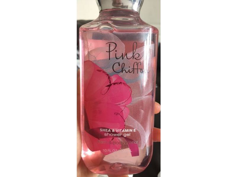 Bath & Body Works Shower Gel, Pink Chiffon, 10 fl oz/295 mL