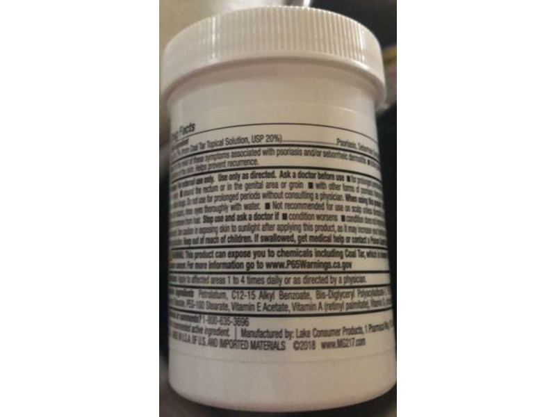 Mg217 Psoriasis Multi Symptom Ointment, Extra Strength, 2% Coal Tar Formula, 4 oz/113.4 g