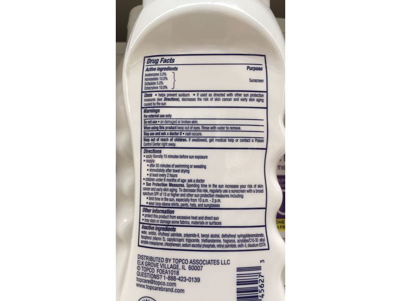 Topcare Ultra Protection Sun Lotion, SPF 30, 8 fl oz/237 mL