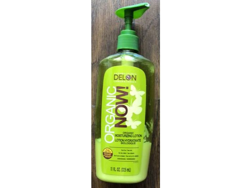 Delon Organic Now Organic Moisturizing Lotion, 11 fl oz/325 mL