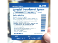 Estradiol Transdermal System 0.025%, Sandoz (Rx) - Image 3