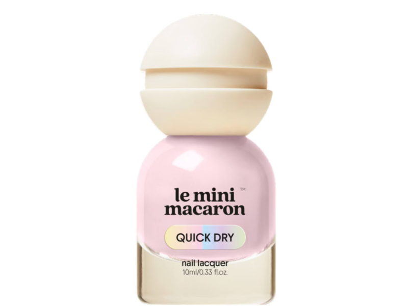 Le Mini Macaron Quick Dry Nail Polish, Fairy Floss, 0.33 fl oz/10 mL