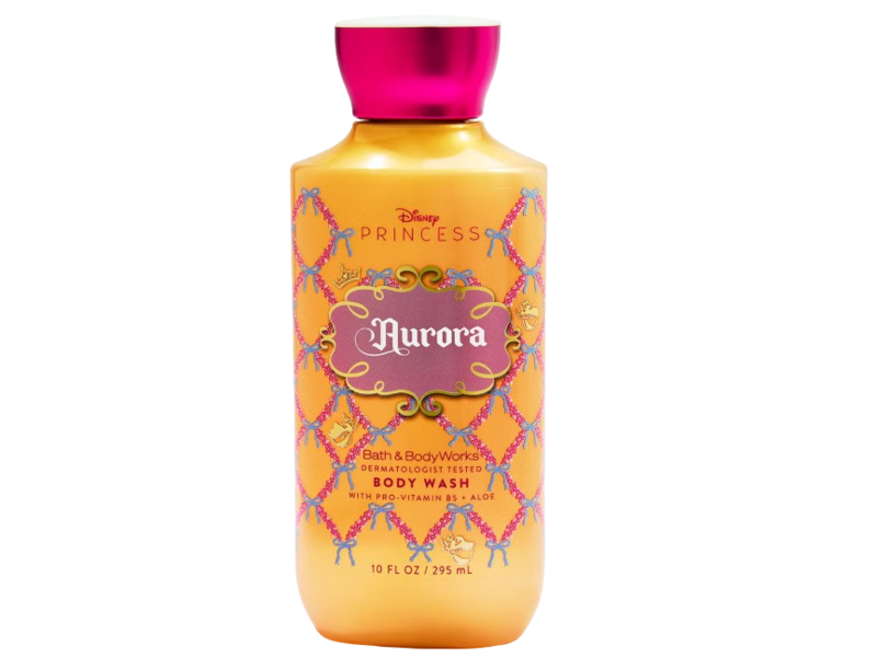 Bath & Body Works Disney Princess Aurora Body Wash, Pro-Vitamin B5 + Aloe, 10 fl oz/295 mL