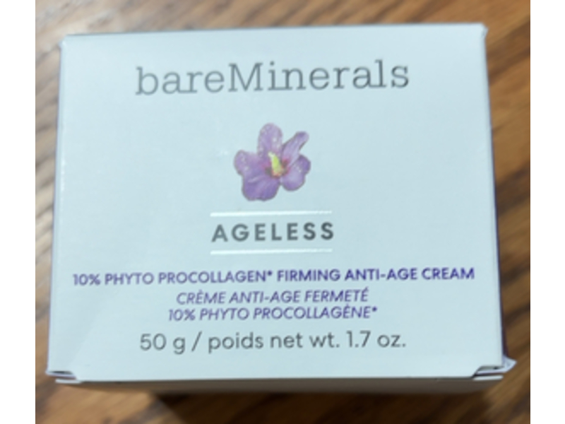 Bare Minerals Ageless Firming Anti-Age Cream, 10% Phyto Procollagen, 1.7 oz/50 g