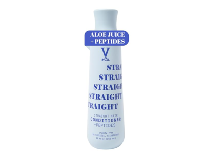 V&Co. Straight Conditioner, Peptides, 12 fl oz/355 mL