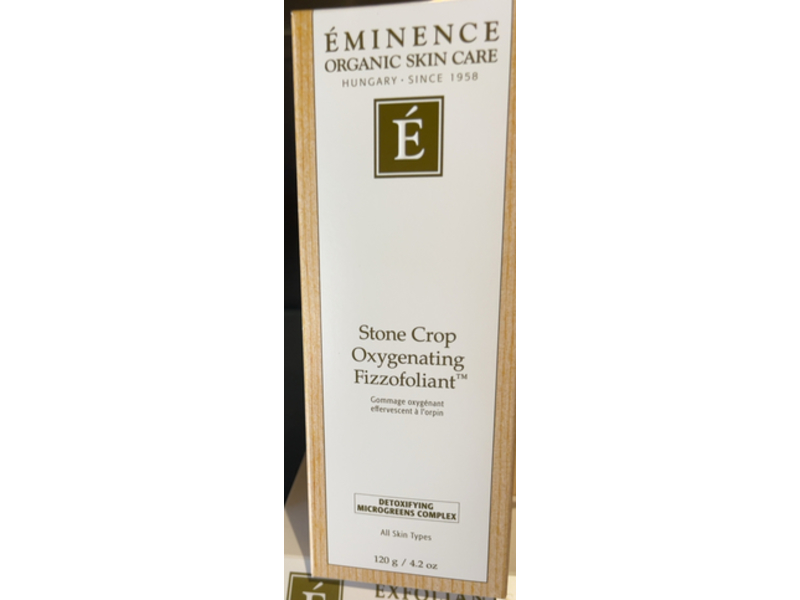 Eminence Organic Skincare Stone Crop Oxygenating Fizzofoliant, 4.2 oz/120 g