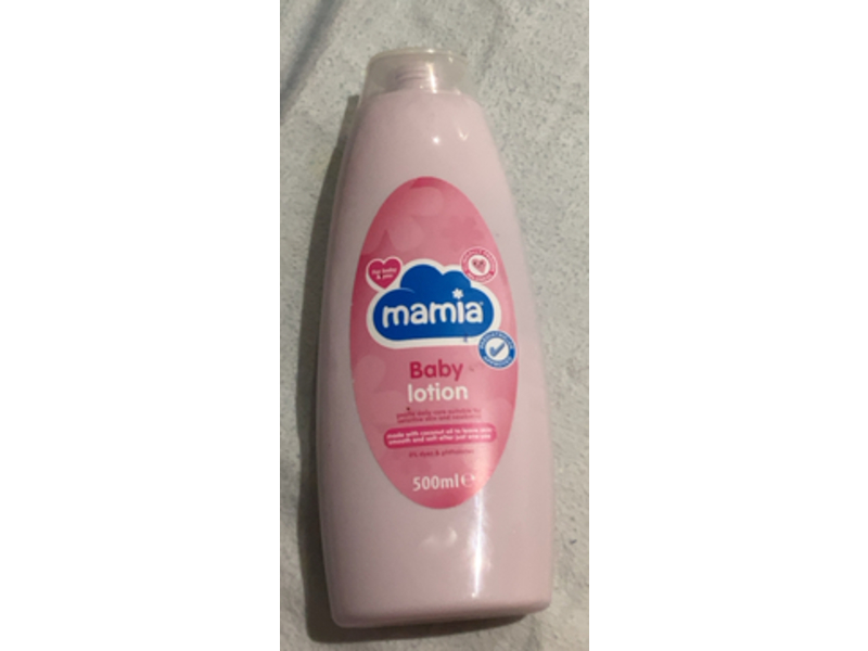 Mamia Baby Lotion, Coconut Oil, 500 mL