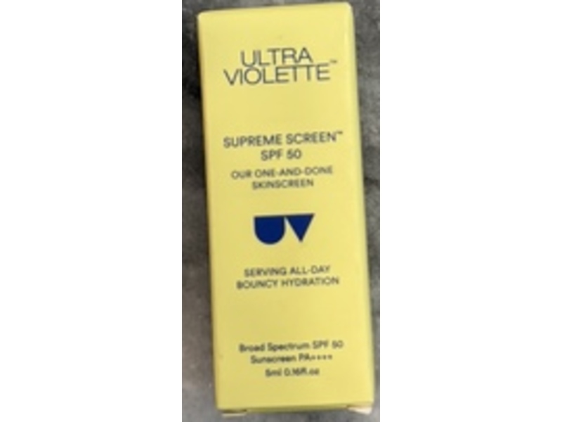 Ultra Violette Supreme Screen, SPF 50 PA++++, 0.16 fl oz/5 mL
