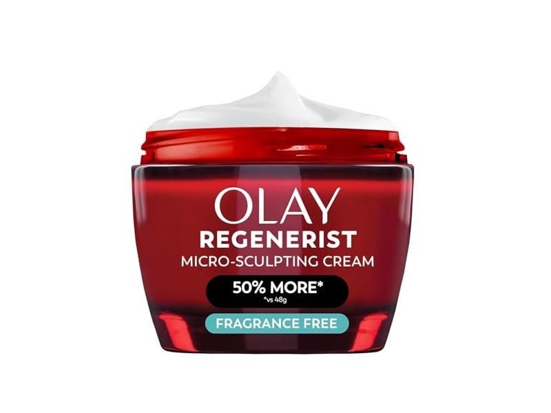 Olay Regenerist Micro-Sculpting Cream, Fragrance Free, 2.6 oz/75 g