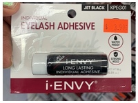 I Envy Long Lasting Individual Eyelash Adhesive, Jet Black, 0.21 oz/6 g - thumbnail 2