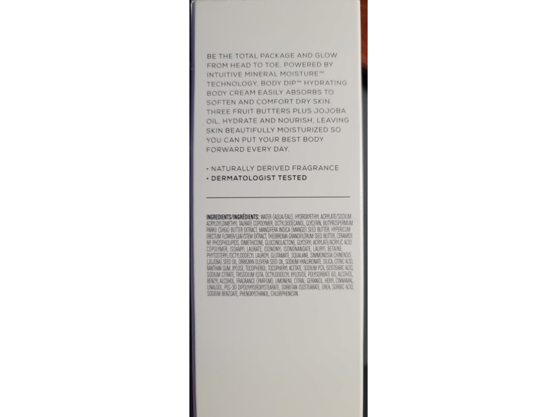 bareMinerals Body Dip Hydrating Body Cream, 6.7 oz/190 g