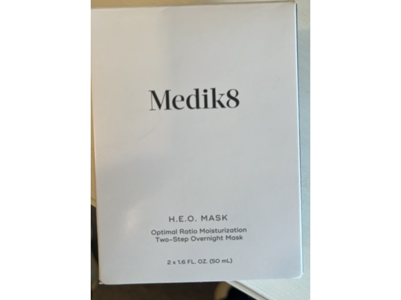 Medik8 H.E.O Two Step Overnight Mask, 1.6 fl oz/50 ml, 2 Count