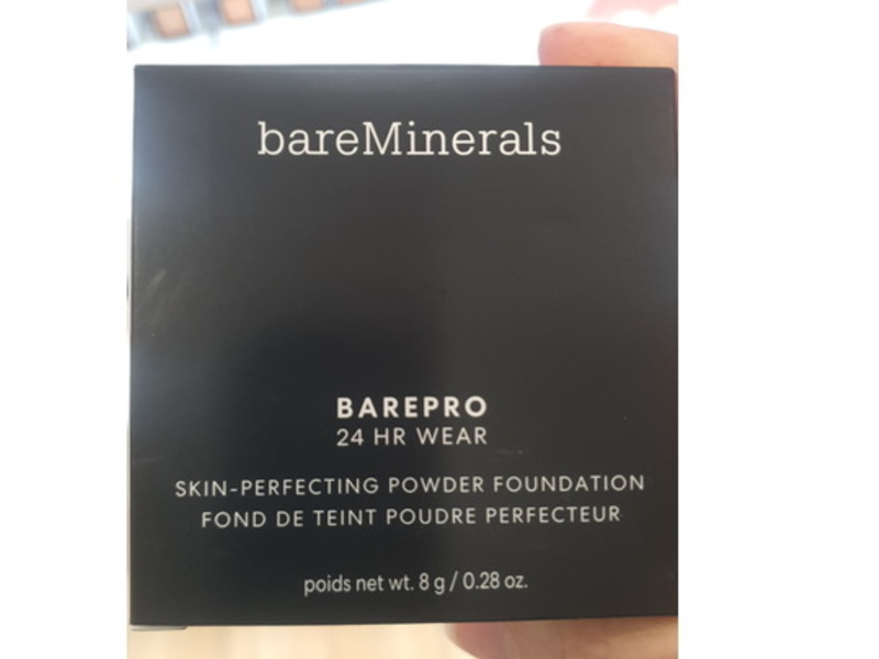 bareMinerals Barepro Skin-Perfecting Powder Foundation, Medium 32 Cool, 0.28 oz/8 g