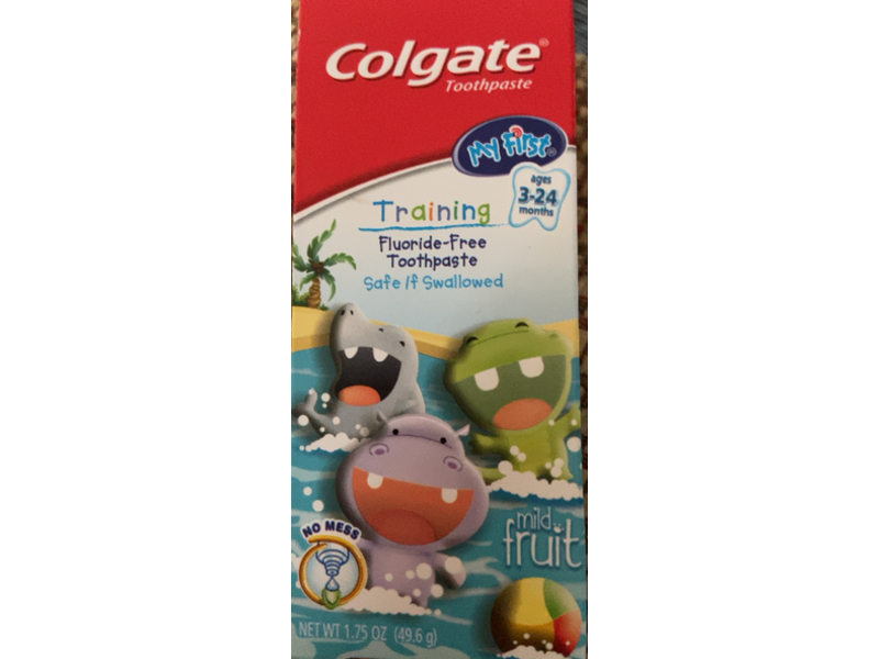Colgate Kids My First Toothpaste, Mild Fruit, 1.75 oz/49.6 g