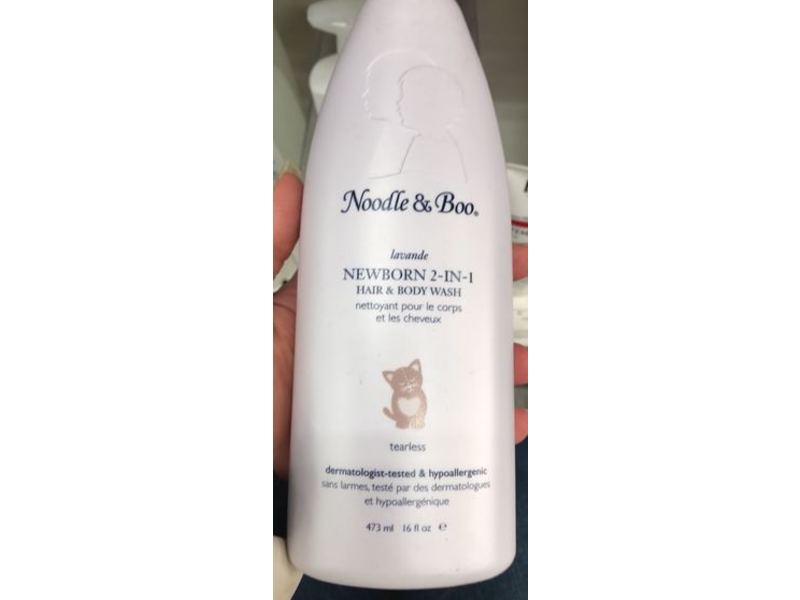 Noodle & Boo Newborn 2-In-1 Hair & Body Wash, Lavender, 16 fl oz/473 ml