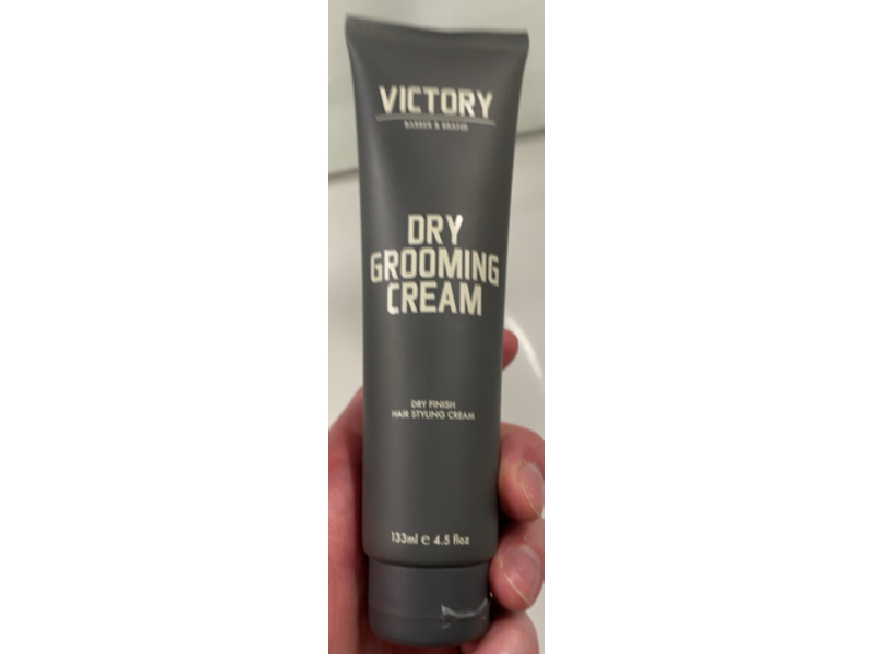 Victory Barber & Brand Dry Grooming Cream, 4.5 fl oz/133 mL