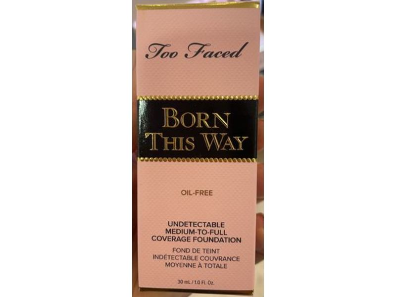 Too Faced Born This Way Foundation, Fair Almond, 1.0 fl oz/30 mL
