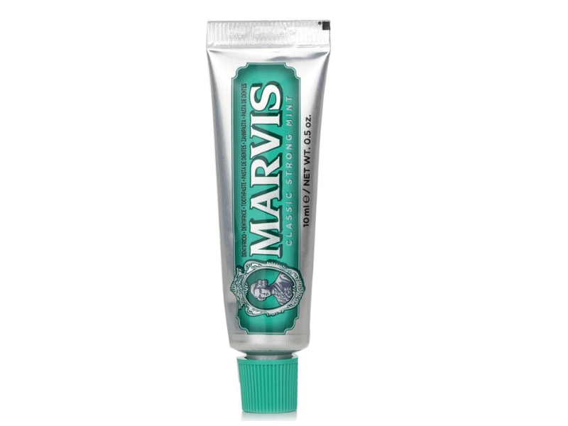 Marvis Classic Strong Toothpaste, Mint, 0.5 oz/ 10 mL