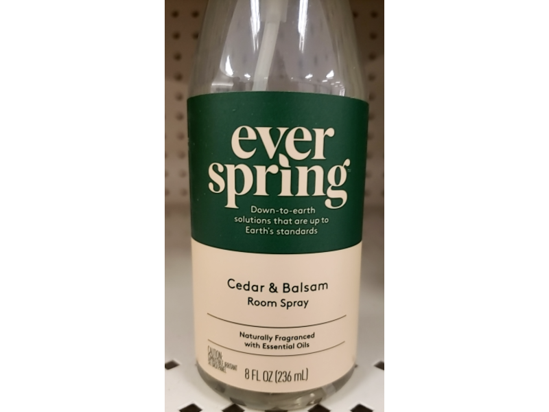 Ever Spring Room Spray, Cedar & Balsam, 8 fl oz/236 mL
