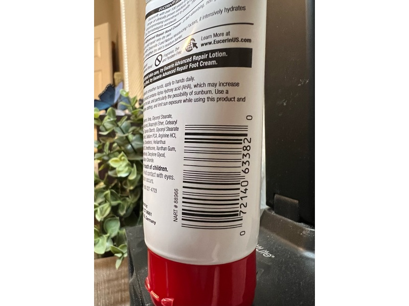 Eucerin Advanced Repair Hand Cream, 2.7 oz/76 g