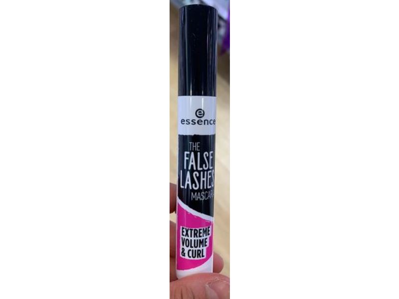 Essence The False Lashes Mascara Extreme Volume & Curl, Black, 0.33 fl oz/10 mL