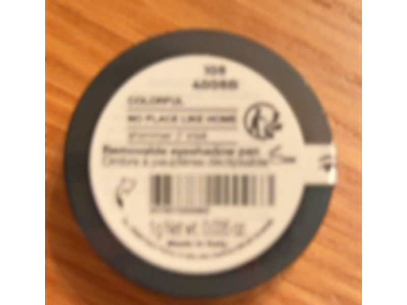 Sephora Colorful Eyeshadow, 108 No Place Like Home, 0.035 oz/1 g