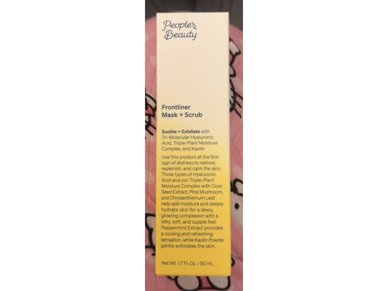 People's Beauty Frontliner Mask + Scrub, 1.7 fl oz/50 mL