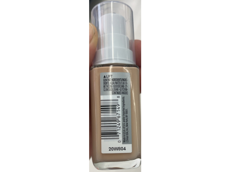 L'Oreal Paris True Match Foundation, C1 Cool Light, 10 fl oz/30 mL