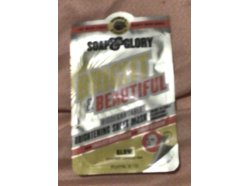 Soap & Glory Bright + Beautiful Radiance-Boosting Mask, 1 oz/29 g