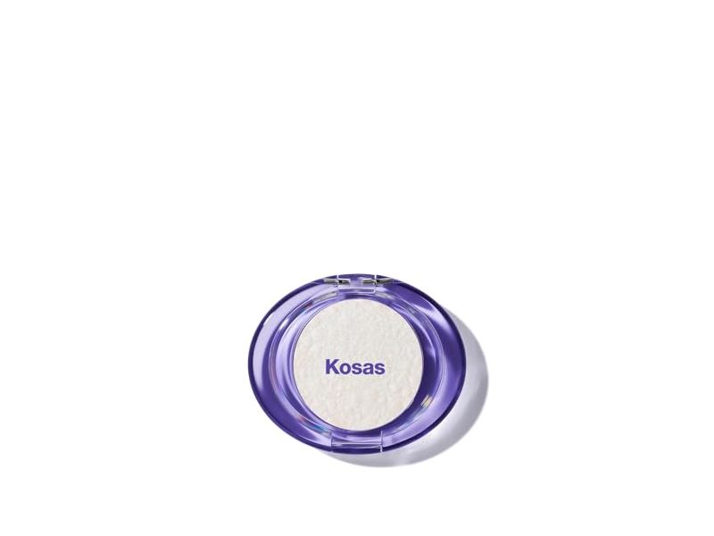Kosas Shiny Objects Wet Glisten Powder Highlighter, Opaline, 0.16 oz/4.5 g