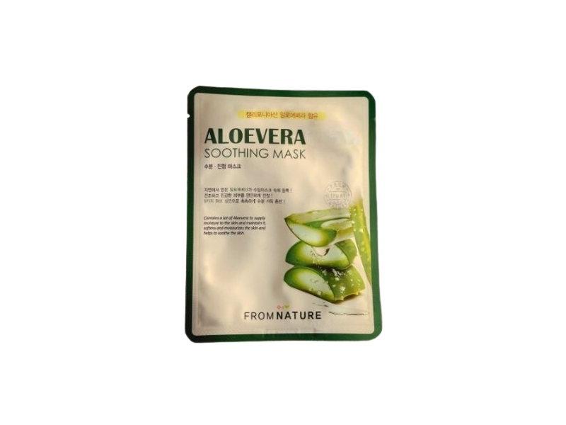 From Nature Soothing Mask, Aloe Vera, 0.74 fl oz/22 mL