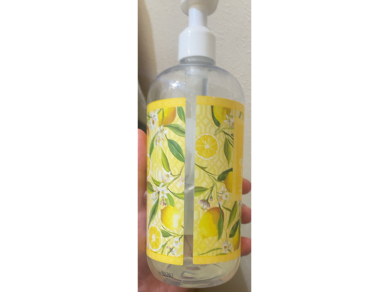 Aroma Home By Slatkin & Co. Luxury Hand Soap, Coastal Lemon, 16.9 fl oz/500 mL