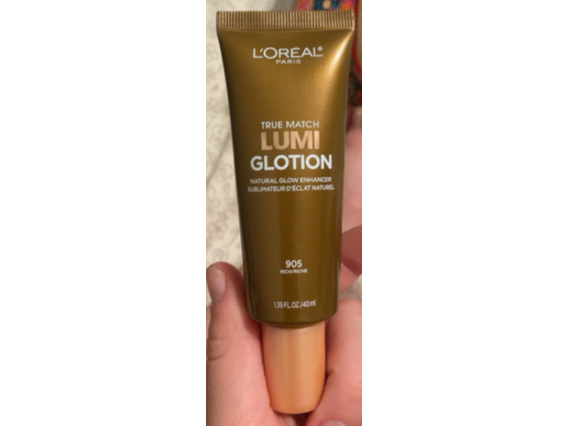 L'Oreal Paris True Match Lumi Glotion, 905 Rich, 1.35 fl oz/40 mL
